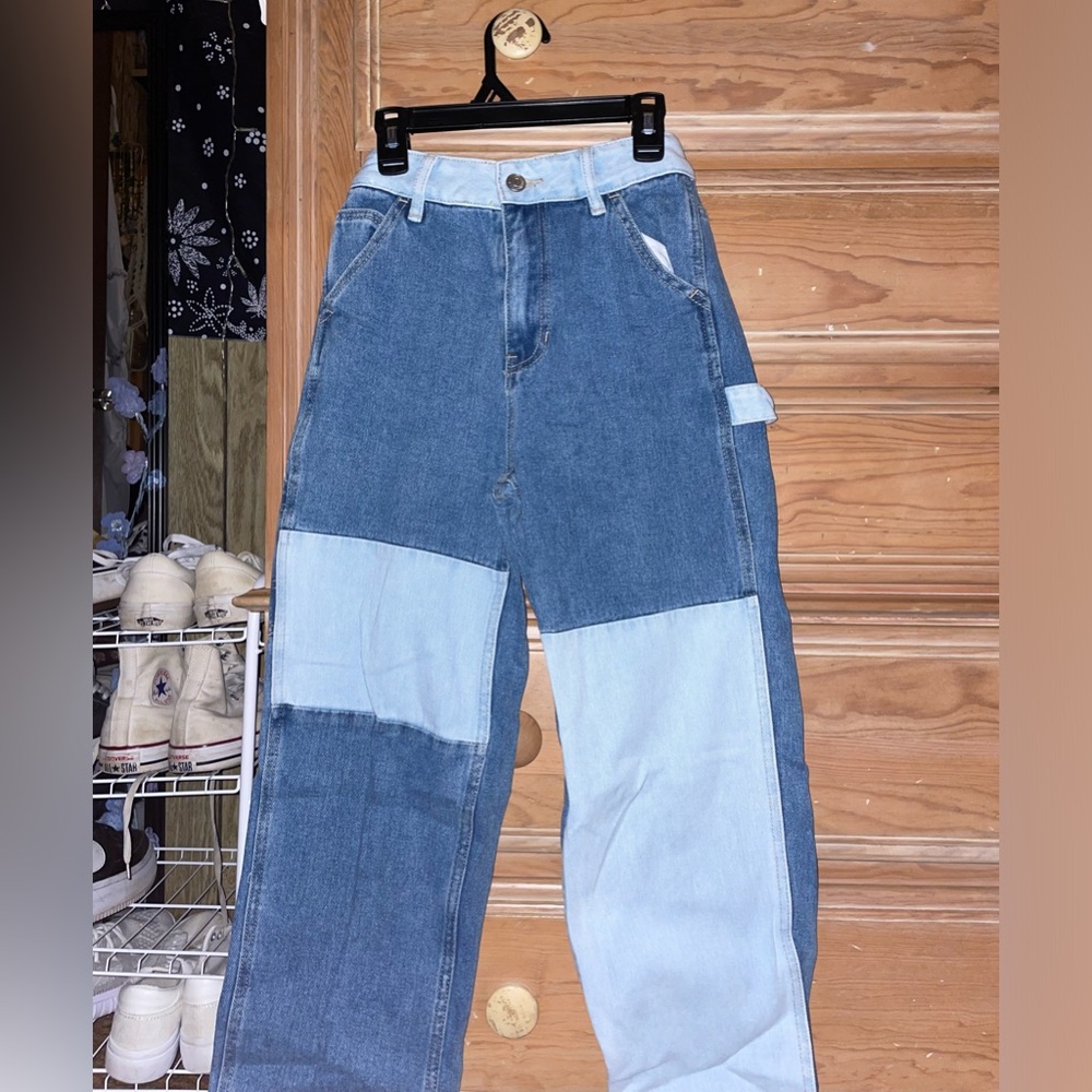 Pacsun color block jeans